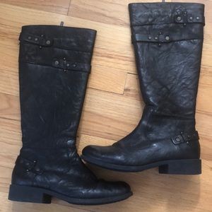 Comfy black Geox boots (fit like 9/9.5)